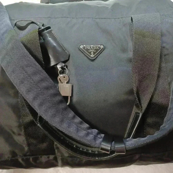 Prada  Black Tessuto Travel Bag - Picture 4 of 16